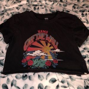 women’s vans crop top